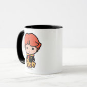Ron Weasley Cartoon Character Art Mok (Voorkant links)