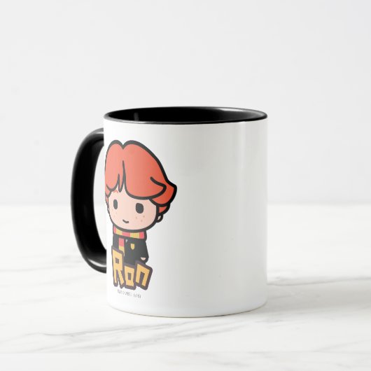 Ron Weasley Cartoon Character Art Mok (Voorkant links)