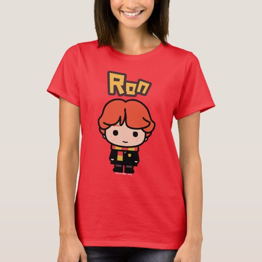 Ron Weasley Cartoon Character Art T-shirt (Voorkant)