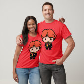 Ron Weasley Cartoon Karakter Kunst T-shirt (Unisex)