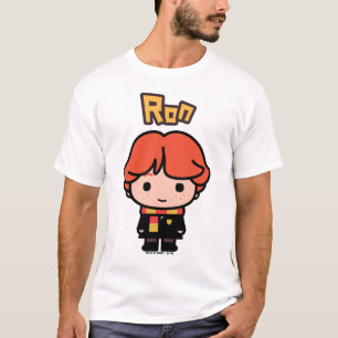 Ron Weasley Cartoon Karakter Kunst T-shirt
