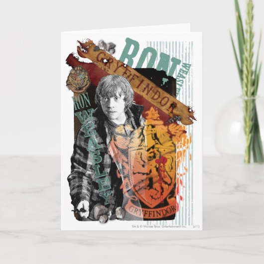 Ron Weasley Collage 1 Kaart (Voorkant)