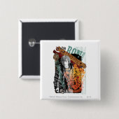 Ron Weasley Collage 1 Vierkante Button 5,1 Cm (Voorkant /achterkant)