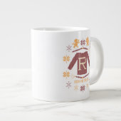 Ron Weasley Cross Stitch Knit Sweater Graphic Grote Koffiekop (Voorkant rechts)