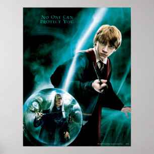 Ron Weasley en Lucius Malfoy Poster