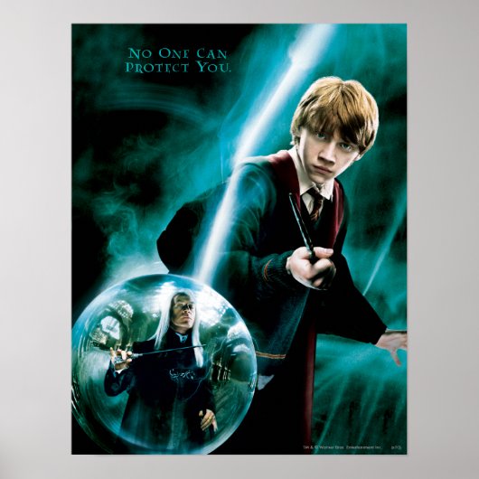 Ron Weasley en Lucius Malfoy Poster (Voorkant)