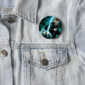 Ron Weasley en Lucius Malfoy Ronde Button 5,7 Cm (In situ)