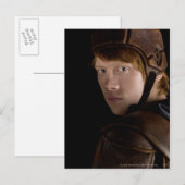 Ron Weasley Geared Briefkaart (Voorkant / Achterkant)
