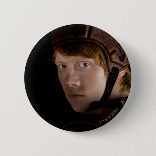 Ron Weasley Geared Ronde Button 5,7 Cm (Voorkant)
