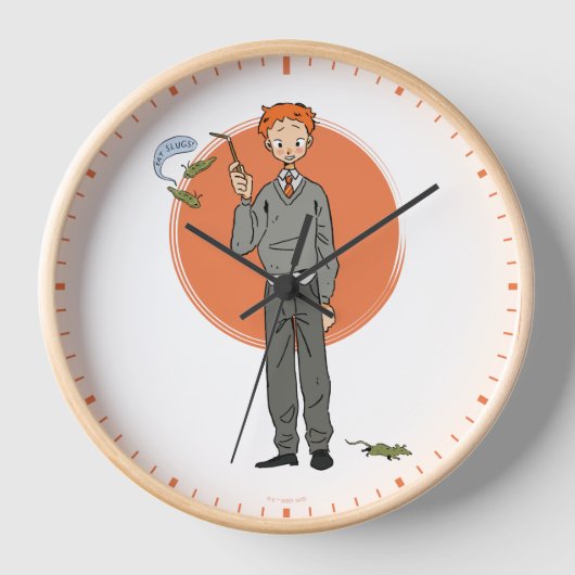 Ron Weasley illustratie "Eet slakken" (Voorkant)