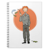 Ron Weasley illustratie "Eet slakken" Notitieboek (Voorkant)