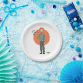 Ron Weasley illustratie "Eet slakken" Papieren Bordje (Feest)