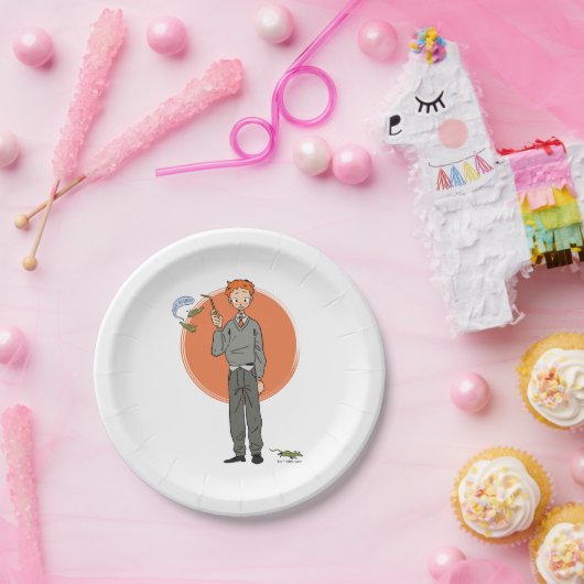 Ron Weasley illustratie "Eet slakken" Papieren Bordje (Feest)