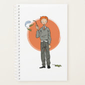 Ron Weasley illustratie "Eet slakken" Planner (Voorkant)