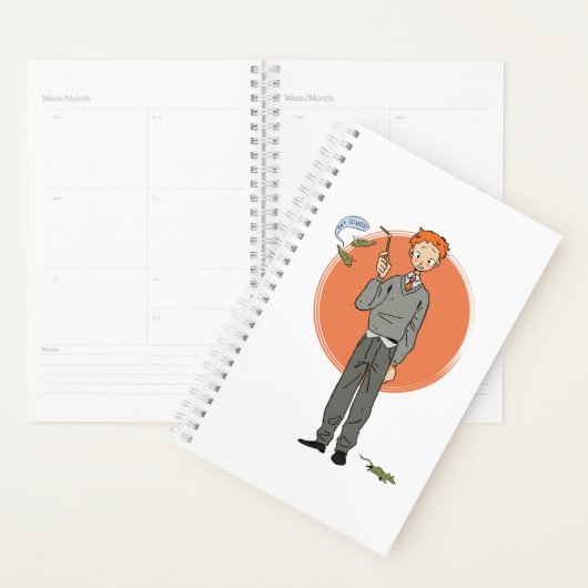 Ron Weasley illustratie "Eet slakken" Planner (Display)