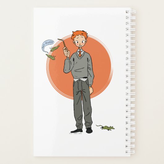 Ron Weasley illustratie "Eet slakken" Planner (Achterkant)