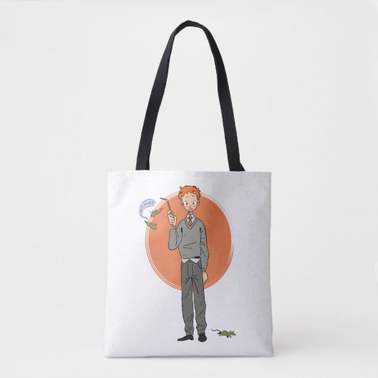 Ron Weasley illustratie "Eet slakken" Tote Bag (Voorkant)