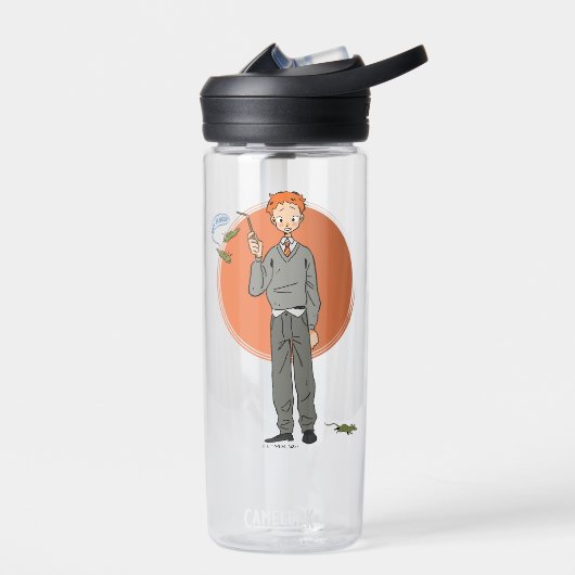 Ron Weasley illustratie "Eet slakken" Waterfles (Links)