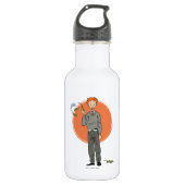 Ron Weasley illustratie "Eet slakken" Waterfles (Voorkant)