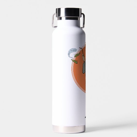 Ron Weasley illustratie "Eet slakken" Waterfles (Voorkant)