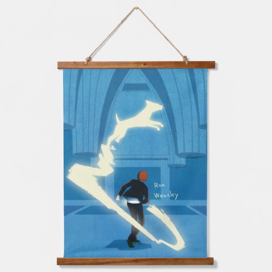 Ron Wemel Patronus Schilderij Hangend Wandkleed (Voorkant)
