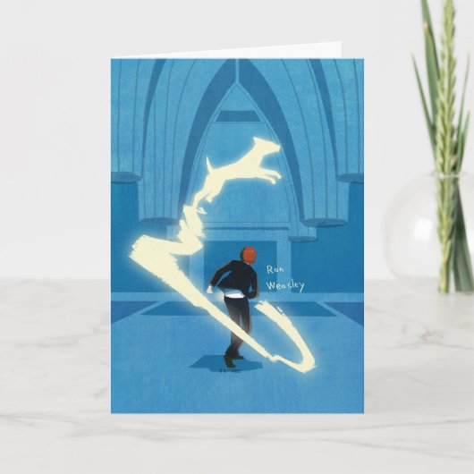 Ron Wemel Patronus Schilderij Kaart (Voorkant)