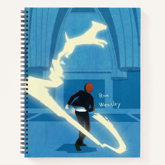 Ron Wemel Patronus Schilderij Notitieboek (Voorkant)