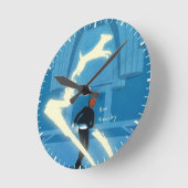 Ron Wemel Patronus Schilderij Ronde Klok (Hoek)