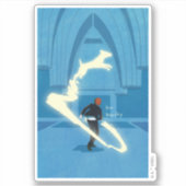 Ron Wemel Patronus Schilderij Sticker (Voorkant)