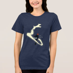Ron Wemel Patronus Schilderij Tri-Blend Shirt