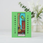 Ron York Art Nashville, TN briefkaart (Staand voorkant)