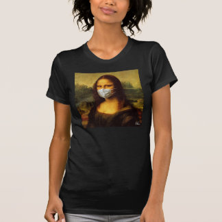 "Rona Mona" Gemaskerde Mona Lisa T-shirt