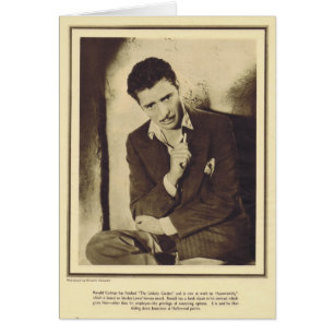 Ronald Colman 1931 portait