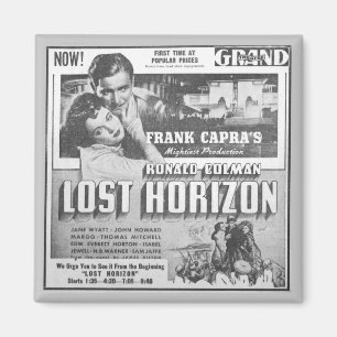 Ronald Colman Film Advert Fridge Magnet