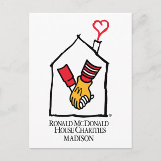 Ronald McDonald Hands Briefkaart