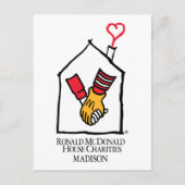 Ronald McDonald Hands Briefkaart (Voorkant)