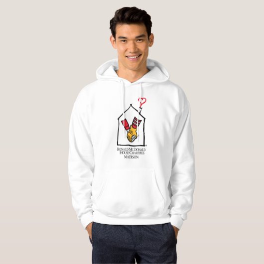 Ronald McDonald Hands Hoodie (Voorkant volledig)