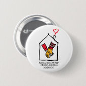 Ronald McDonald Hands Ronde Button 5,7 Cm (Voorkant /achterkant)