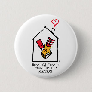 Ronald McDonald Hands Ronde Button 5,7 Cm