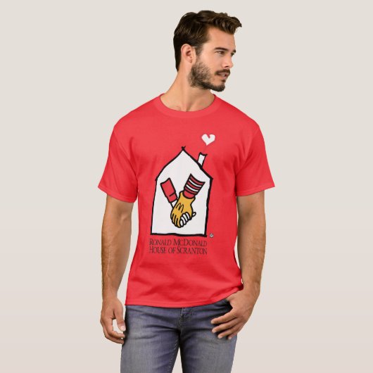 Ronald McDonald Hands T-shirt (Voorkant volledig)