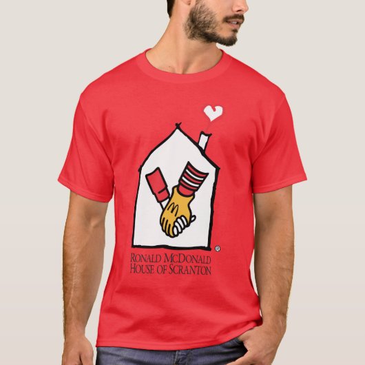 Ronald McDonald Hands T-shirt (Voorkant)