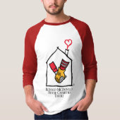 Ronald McDonald Hands T-shirt (Voorkant)