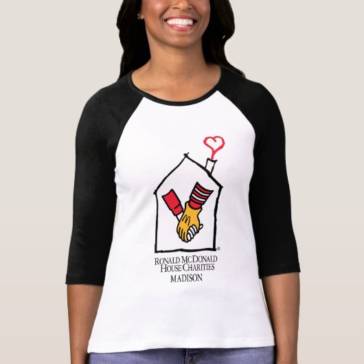 Ronald McDonald Hands T-shirt (Voorkant)