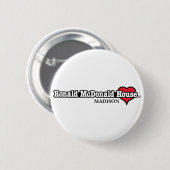Ronald McDonald Heart Ronde Button 5,7 Cm (Voorkant /achterkant)