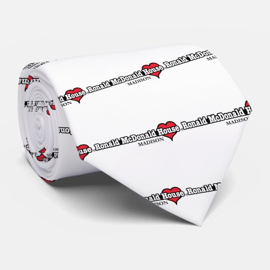 Ronald McDonald Heart Stropdas (Opgerold)