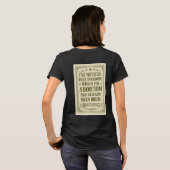 Ronald Reagan Abortion Quote T-shirt (Achterkant volledig)