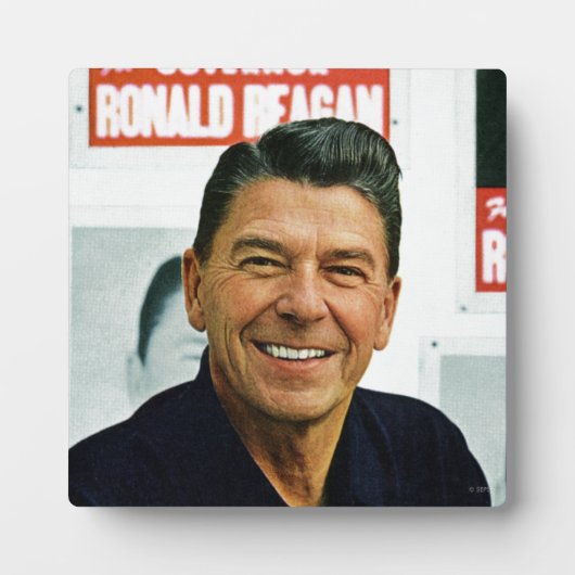 Ronald Reagan Fotoplaat (Voorkant)