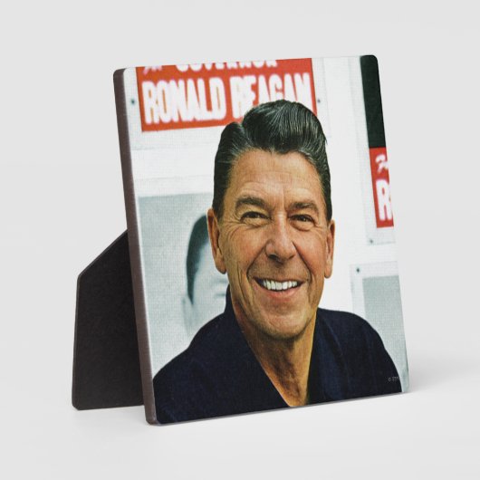 Ronald Reagan Fotoplaat (Voorkant)