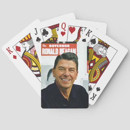 Ronald Reagan Pokerkaarten (Achterkant)