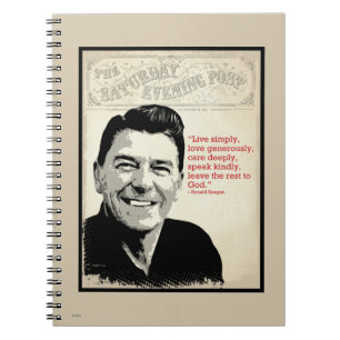 Ronald Reagan Quote Notitieboek